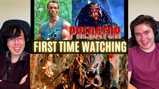 REACTING to *Predator (1987)* SO COOL!! (First Time Watching) 80s Movies