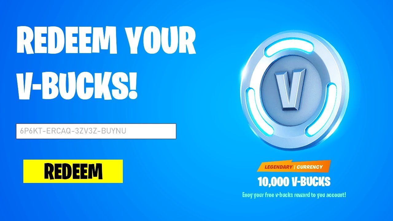 How To Get BONUS 13,500 V BUCKS For FREE (ExTRA V-BUCKS CODE) Fortnite ...