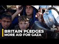 Britain pledges more aid for Gaza ahead of Cairo summit