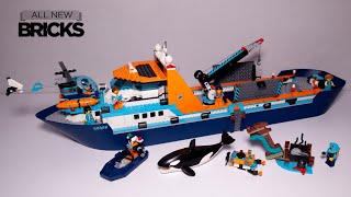 Lego City 60368 Arctic Explorer Ship Speed Build