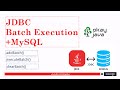 java jdbc batch | batch execution | batch processing |  okay java