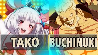 GBVSR:🔥Tako (Vikala) Vs Buchinuki (Soriz)🔥| High Level Gameplay.