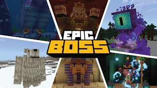 EpicBoss Add-On - Showcase | Minecraft Bedrock Add-On