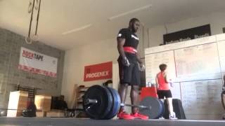 Aryhel Freeman Deadlifts 555lbs. x 3 reps