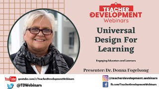 UDL - Universal Design For Learning: Engaging Educators and Learners