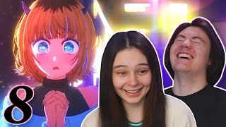 ROMANCE IS IN THE AIR✨ OSHI NO KO Ep 8 REACTION!!!