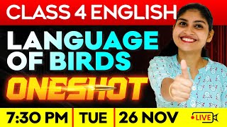 Class 4 English | Language Of Birds | Oneshot  | Exam Winner