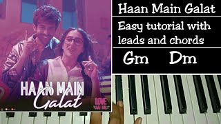 Twist Full Song (Haan Main Galat) | Easy Piano Tutorial | Love Aaj kal | Arijit Singh, Sara Ali Khan