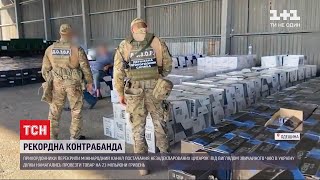 В Одеській області прикордонники зупинили вантаж контрабандних цигарок на майже 23 мільйони гривень