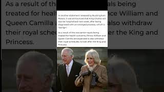 3 Senior Royals Step back from duty 'Worrying' #katemiddleton #royalfamily #princewilliam #shorts