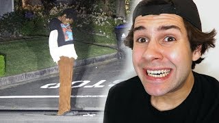 CAUGHT THIS MAN OUTSIDE MY HOUSE!! (FREAKOUT)