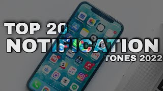 TOP 20 NOTIFICATION TONES | NOTIFICATION TONES 2022 | MASSAGE RINGTONE 2022