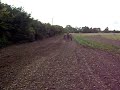 nuffield tractor with jcb teleporter engine discing...