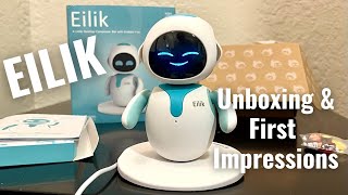 I got a new robot!! Meet Eilik from EnergizeLab #unboxing