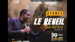 CMP DALLAS YOUTH PRESENTS: AYOMEE - LE REVEIL D'UN HEROS AVEC PASTEUR LORD LOMBO