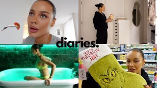 organising, cold water therapy & london | daily diaries