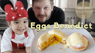 How to Make Eggs Benedict at Home 🥚🧈| シェフがお家で作るエッグベネディクトとオランデーズソース