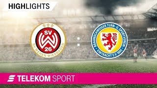 SV Wehen Wiesbaden - Eintracht Braunschweig | Spieltag 4, 18/19 | Telekom Sport