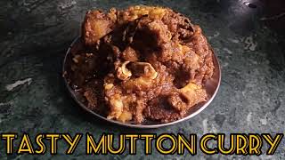 Mutton curry...ଖାସି ମାଂସ କସା।