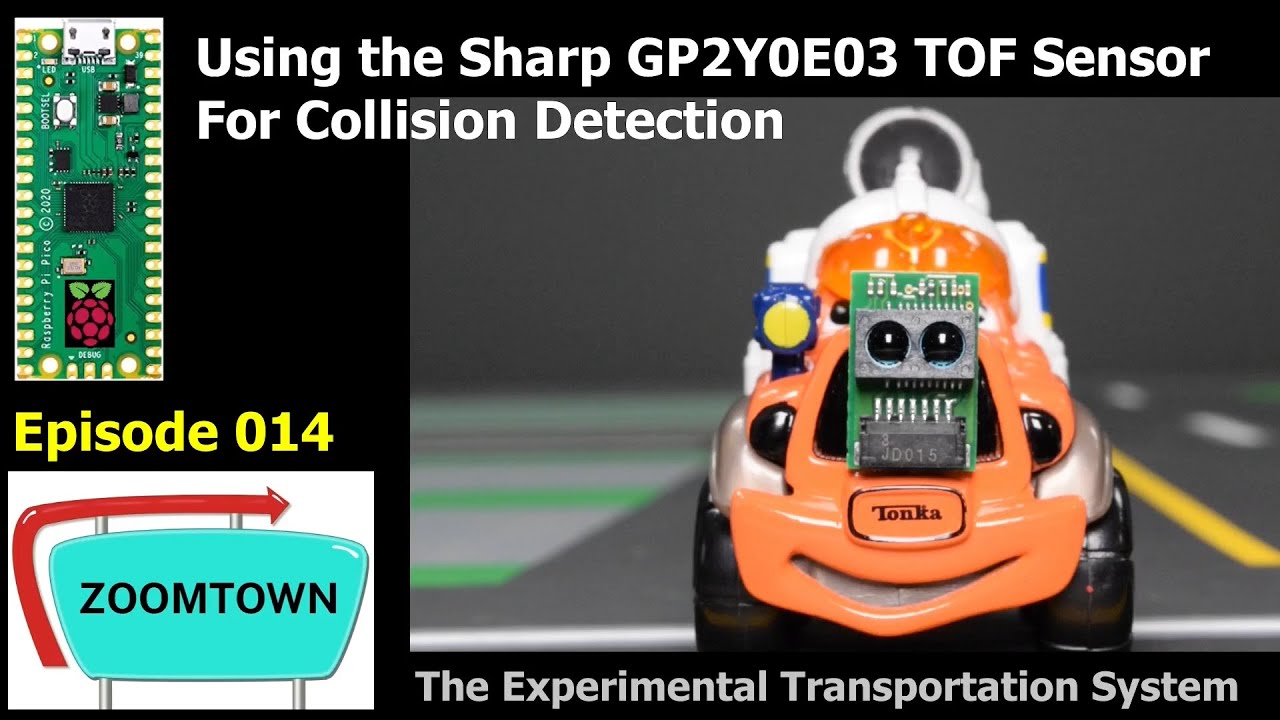 E014 How To Use Gp2y0e03 Sensor For Object Detection Youtube