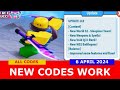 *NEW CODES APRIL 6, 2024* Weapon Fighting Simulator ROBLOX | ALL CODES