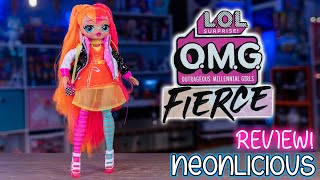LOL Surprise! OMG Fierce: Neonlicious Doll Review!
