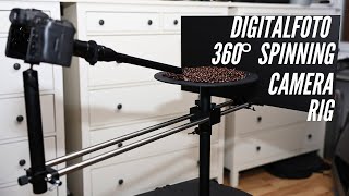 DF DIGITALFOTO v360 360° Spinning Camera Rig Video Rotating Platform