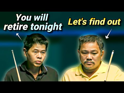 Very Confident Singaporean PLAYER Thinks He Can OUTPLAY Old EFREN REYES