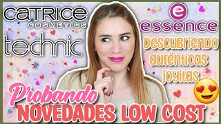 💥PROBANDO NOVEDADES LOW COST! Technic, Essence, Catrice y más! Me enamoro de todo#maquillajelowcost