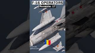 EUROPEAN F-16 💪 How many F-16s in Europe #Shorts @UNITED24media