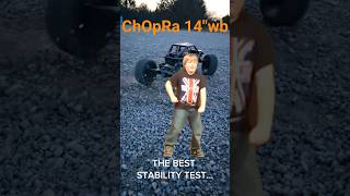 how to stability test with wheel speed. also limbers it up for the rocks! #lol #crawler #share #rc