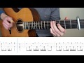 Marshmello - Silence ft. Khalid - Fingerstyle Guitar Tutorial (lesson) by Mattias Krantz