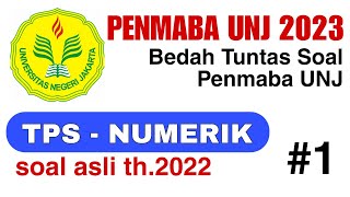 #1 SOAL ASLI NUMERIK PENMABA UNJ (PENMABA UNJ 2023)