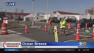 Staten Island Reopens COVID Field Hospital