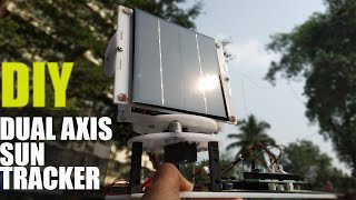 Dual Axis Solar Tracking System with Weather Sensor Solar Project ECE