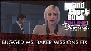 Can't Play Ms  Baker's Missions? Here's A Fix! (GTA Online Casino DLC)