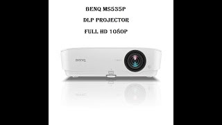 BENQ MS 535P DLP Projector Unboxing \u0026 Overview