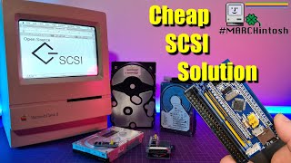 Apple  Macintosh 68K Open Source SCSI hard drive emulator DIY  BlueSCSI #marchintosh