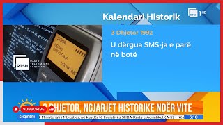 3 Dhjetor, ngjarjet historike ndër vite | \