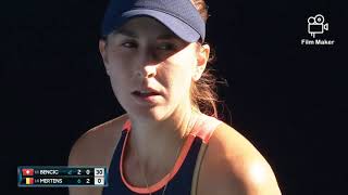 What a quick match it was | Bencic vs Mertens |