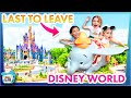 The LAST TO LEAVE Disney World WINS A Disney Cruise