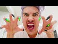WEARING KYLIE JENNER NAILS FOR A DAY!  Joey Graceffa