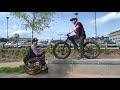 can you ride street on a fat bike mtb skills