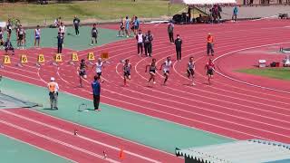 第15回南部忠平杯大阪マスターズ陸上競技大会 男子100m予選E3組