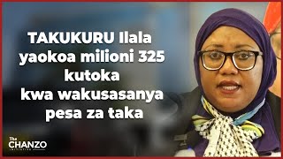 Zaidi ya milioni 325 zaokolewa na TAKUKURU, wakusanya pesa za taka wakutwa na zaidi ya milioni 273