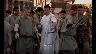 Mark Antony attacked outside the senat - How Titus Pullo brought down the roman republic - HBO rome