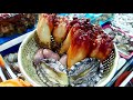 해물모듬회 - 노량진 수산시장 / various seafood sashimi , noryangjin fish market / korean street food