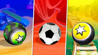 Going Balls vs Rollance Adventure Balls vs Sky Rolling Racing Balls 3D - What is Better