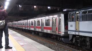 東急5000系5119F J TREC出場甲種輸送（EF65 2037牽引） 立川駅