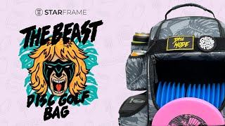 Star Frame BEAST Disc Golf Cooler Bag - Assembly Video - How To Setup After Purchase